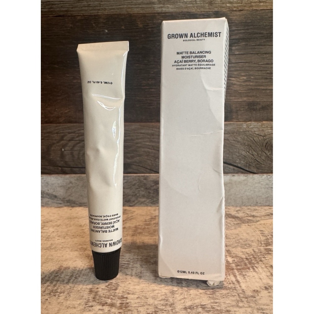 Grown Alchemist Matte Balancing Moisturizer 12ml – Travel Size – NEW – GIFT